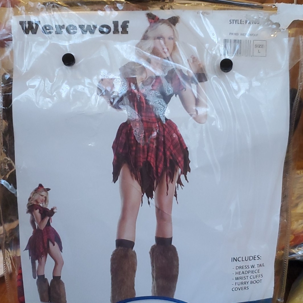 Sexy wearwolf costume